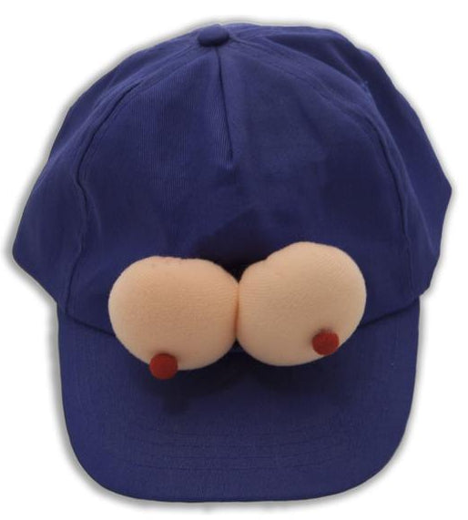 Casquette Bleue avec Seins