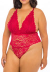 Body Jeana Rouge Grande Taille