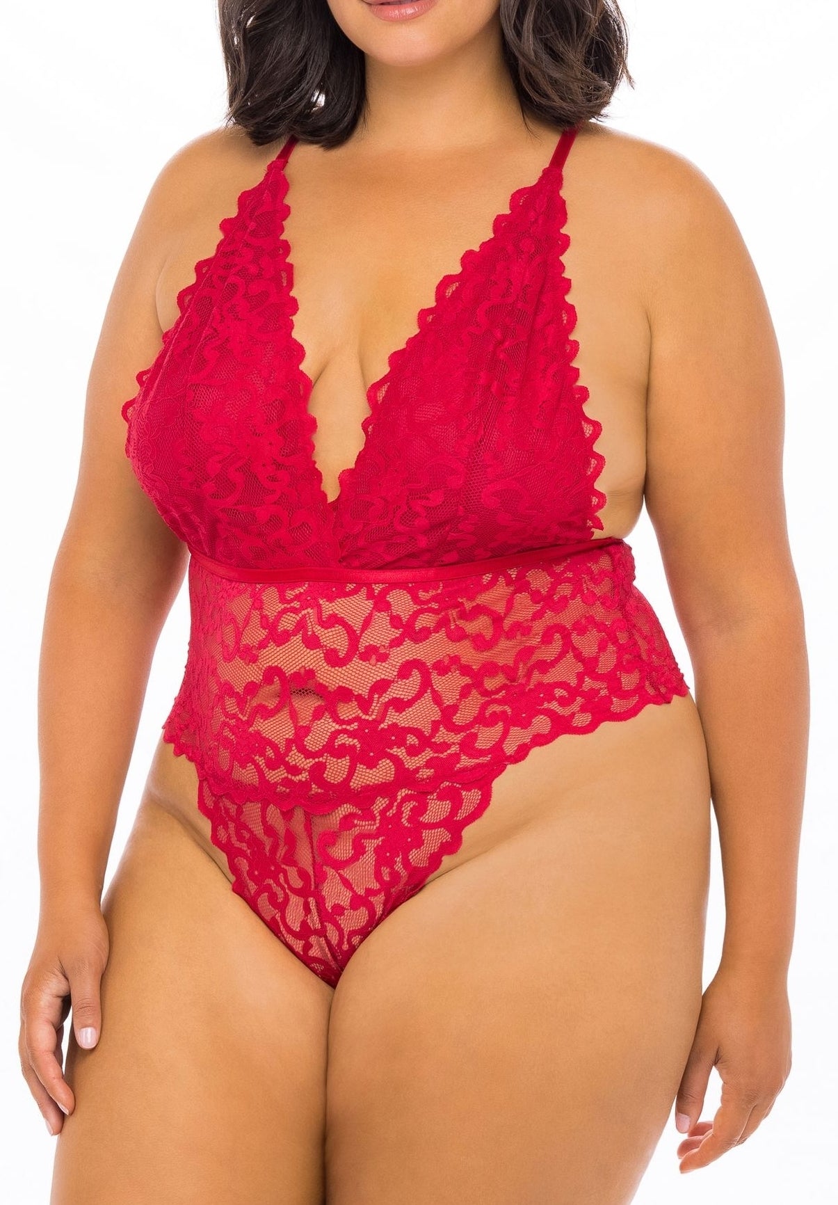 Body Jeana Rouge Grande Taille