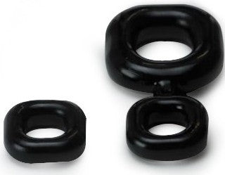 Boner Kit Cockring et Ballstretcher noir