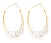 Boucles d'oreille Gold Ear 10cm