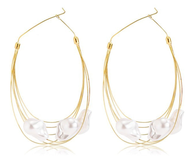 Boucles d'oreille Gold Ear 10cm