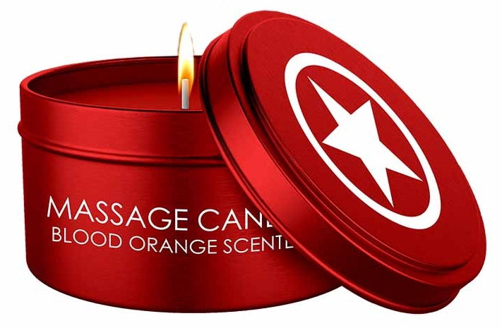 Bougie Candle Star Orange Sanguine 50g