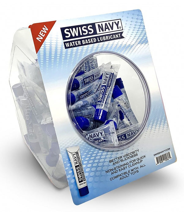 Bowl à dosettes de Lubrifiant Swiss Navy 10ml x 50