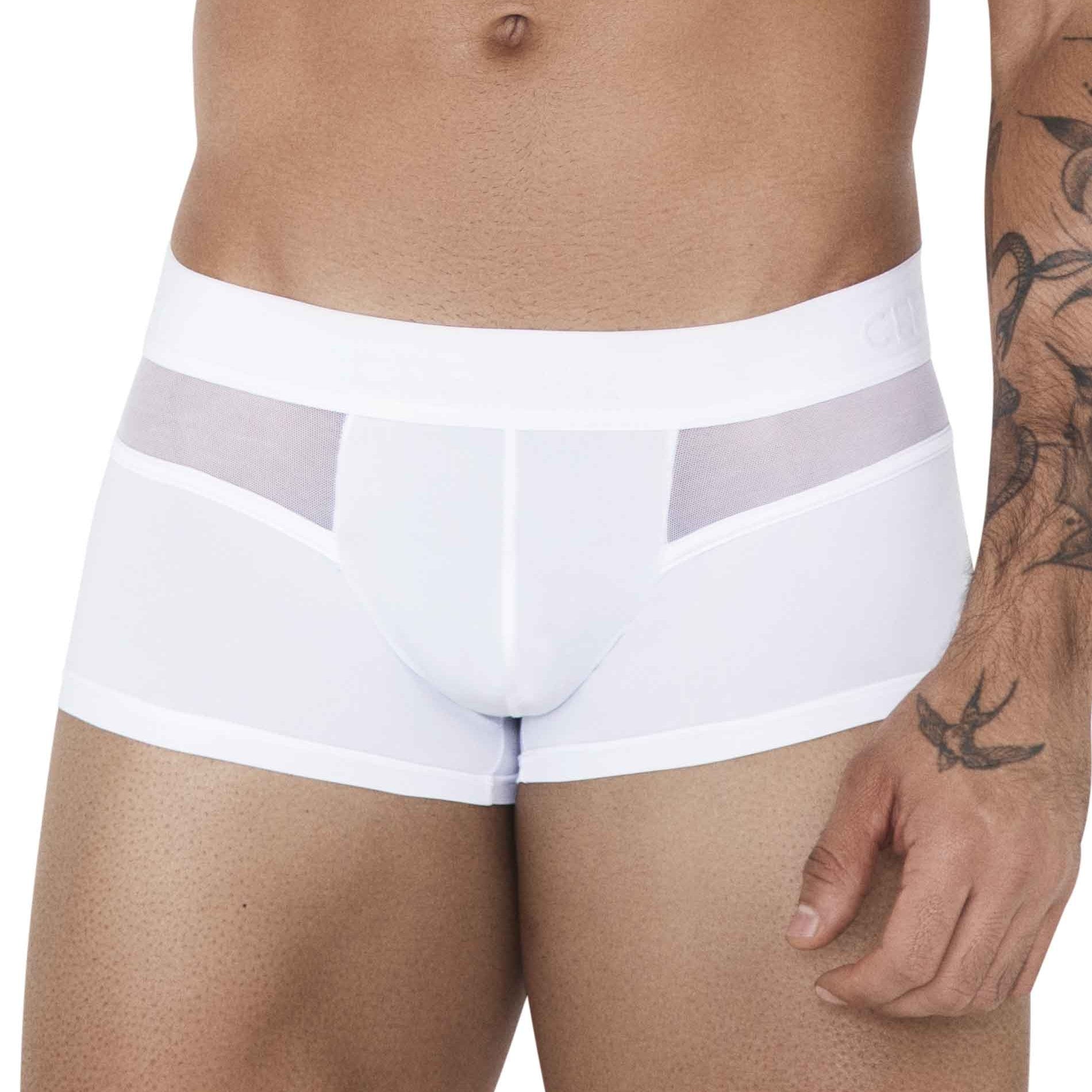 Boxer Caspian Blanc