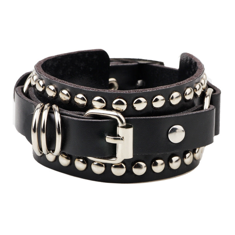 Bracelet Pearly Dark Noir