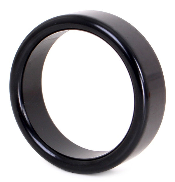 Cockring en aluminium Circle 15mm Noir