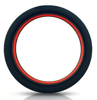 Cockring silicone Beast Rings 36mm Noir-Rouge