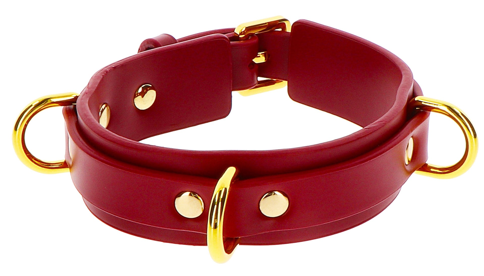 Collier D-Ring Taboom Rouge