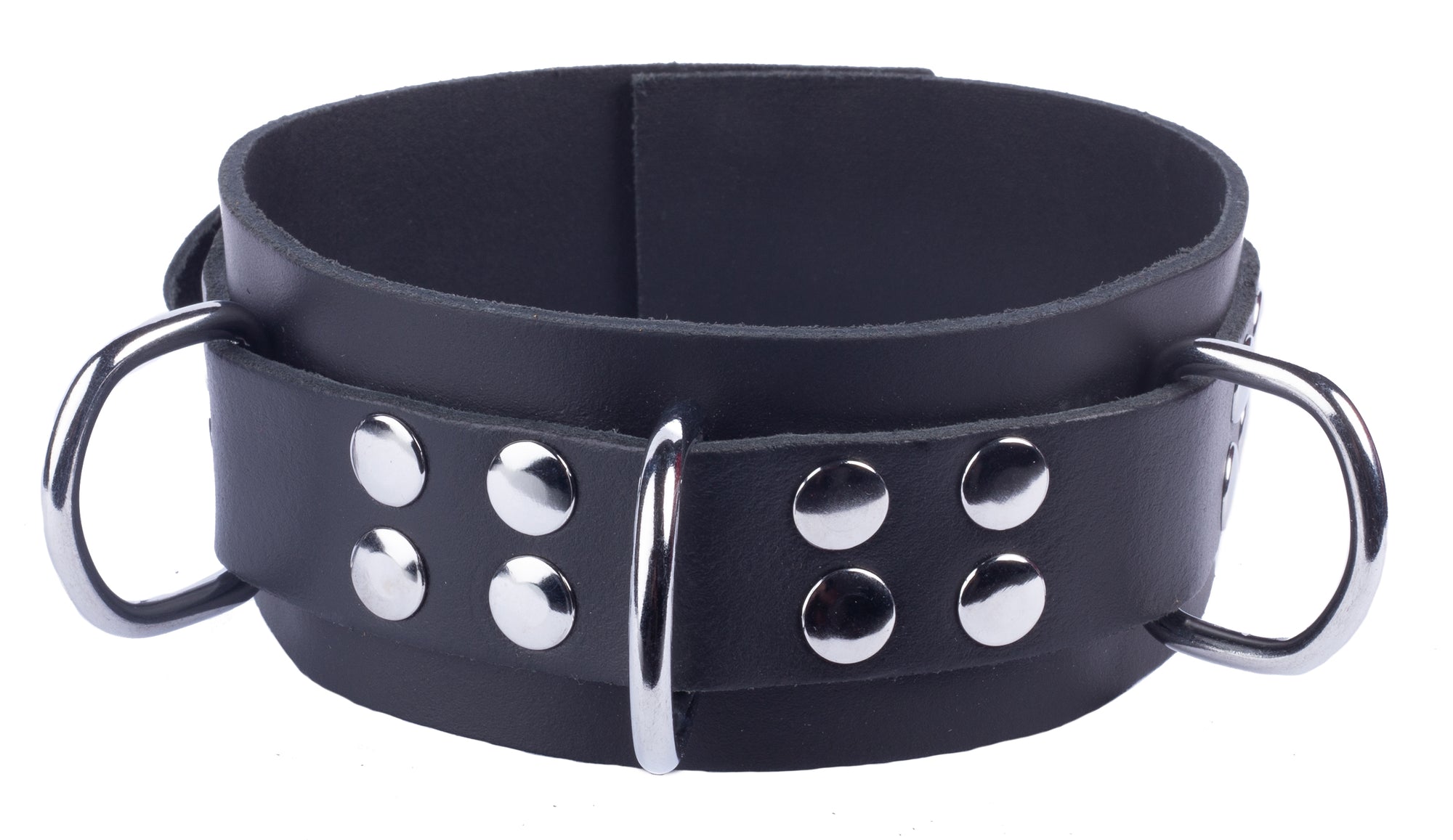 Collier en cuir Ultra Noir