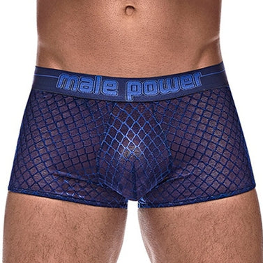 Boxer DIAMOND MESH Bleu