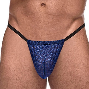 String DIAMOND MESH Bleu