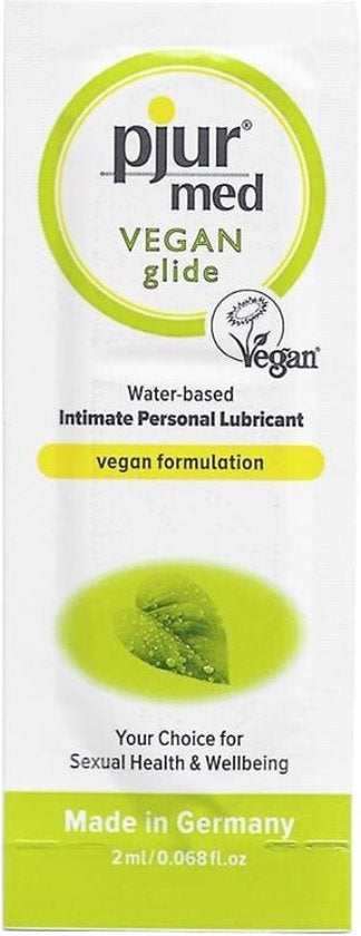 Dosette Lubrifiant Eau Vegan Pjur 2ml