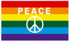 Drapeau Rainbow Symbole Peace 90 x 150cm