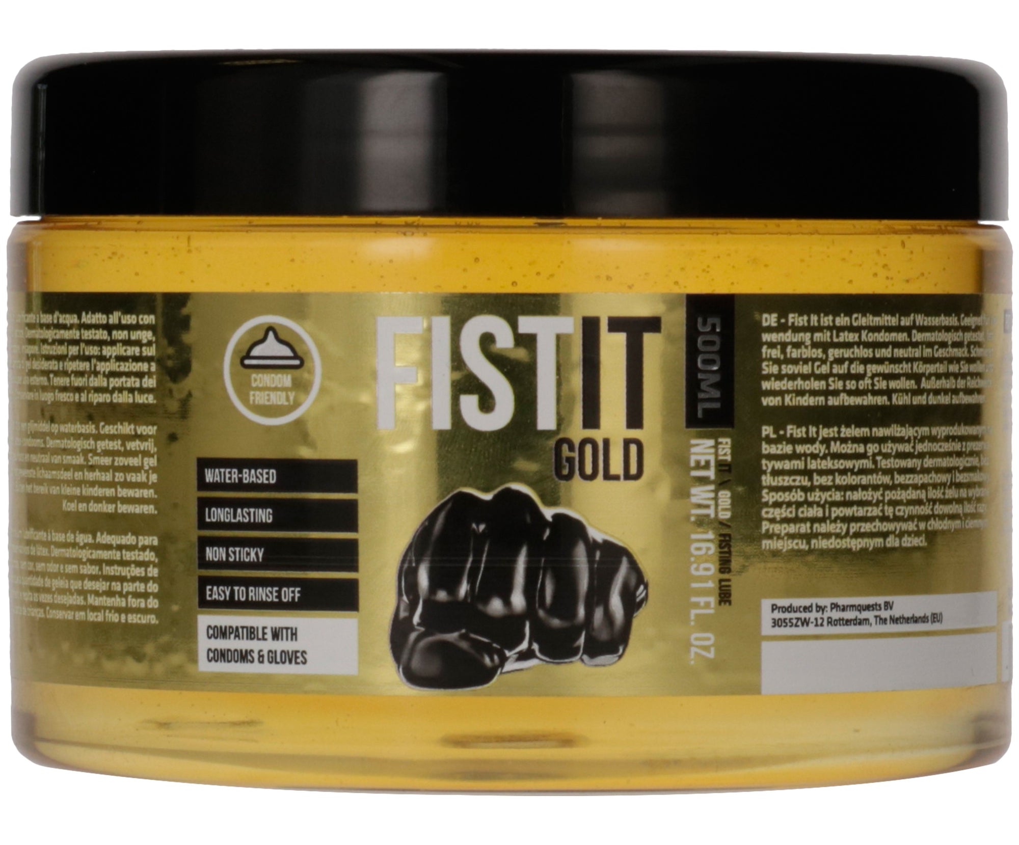 Gel à Fist Gold base Eau 500mL