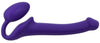 Gode + Plug STRAP-ON-ME Bendable S 15 x 3.5 cm Violet