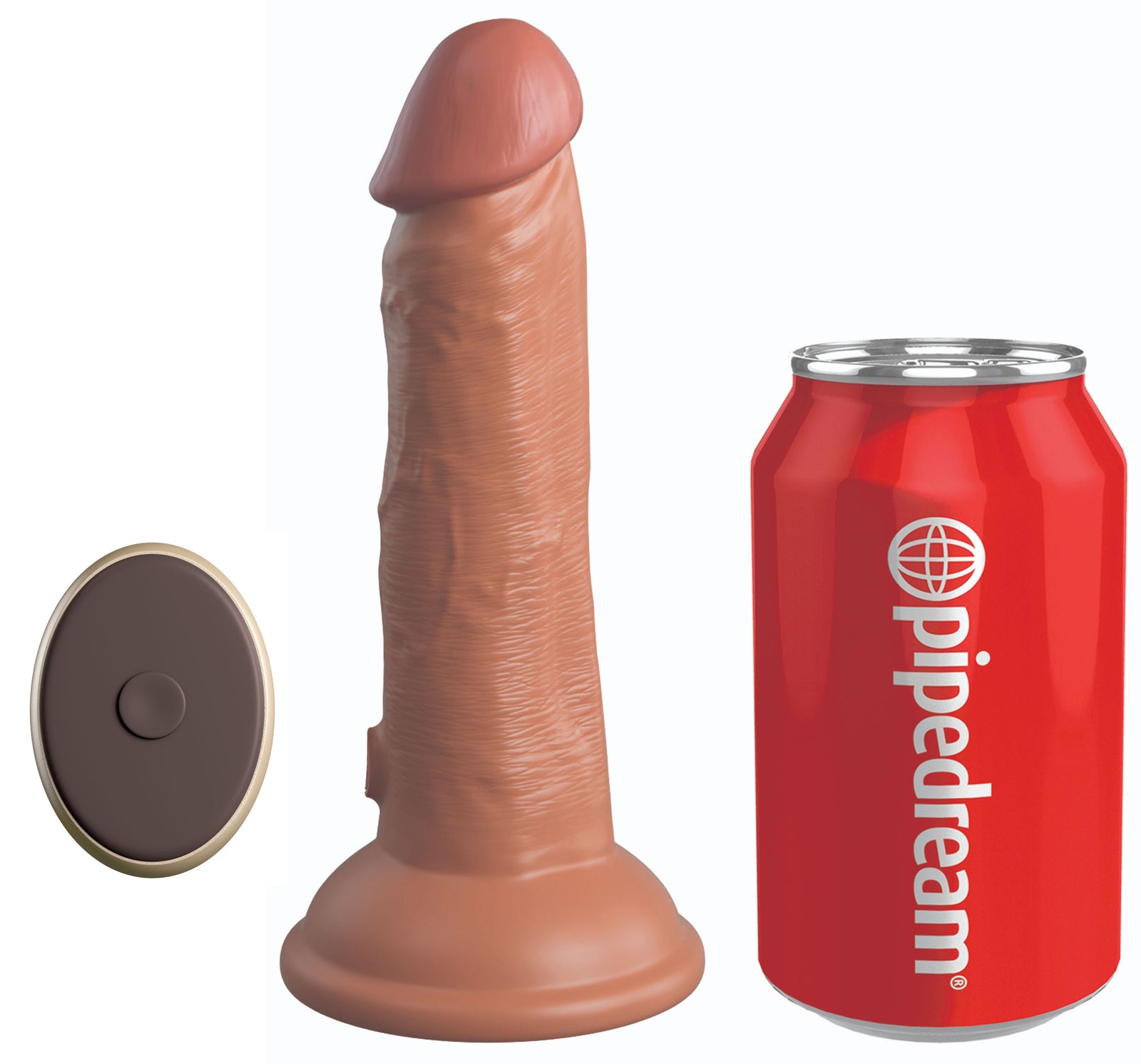 Gode vibrant 2Density Six - 15.5 x 4cm Latino