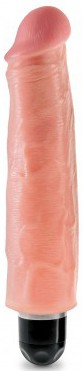 Gode vibrant King Cock Stiffy 18 x 4.5 cm Flesh