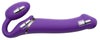 Gode vibrant STRAP-ON 3 Moteurs M 16 x 3.5 cm Violet