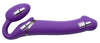 Gode vibrant STRAP-ON 3 Moteurs XL 16 x 4.5 cm Violet