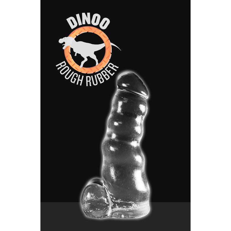 Gode XXL Dinoo Dilong 20 x 9 cm Clear