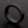 Cockring Ribbed Triune Noir 10mm