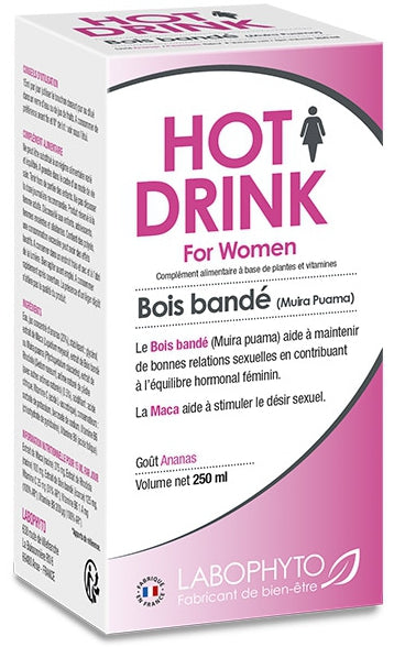 HOT DRINK Femme Bois Bandé - 250 ml