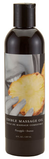 Huile de massage comestible Ananas 237ml