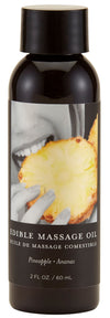 Huile de massage comestible Ananas 60ml