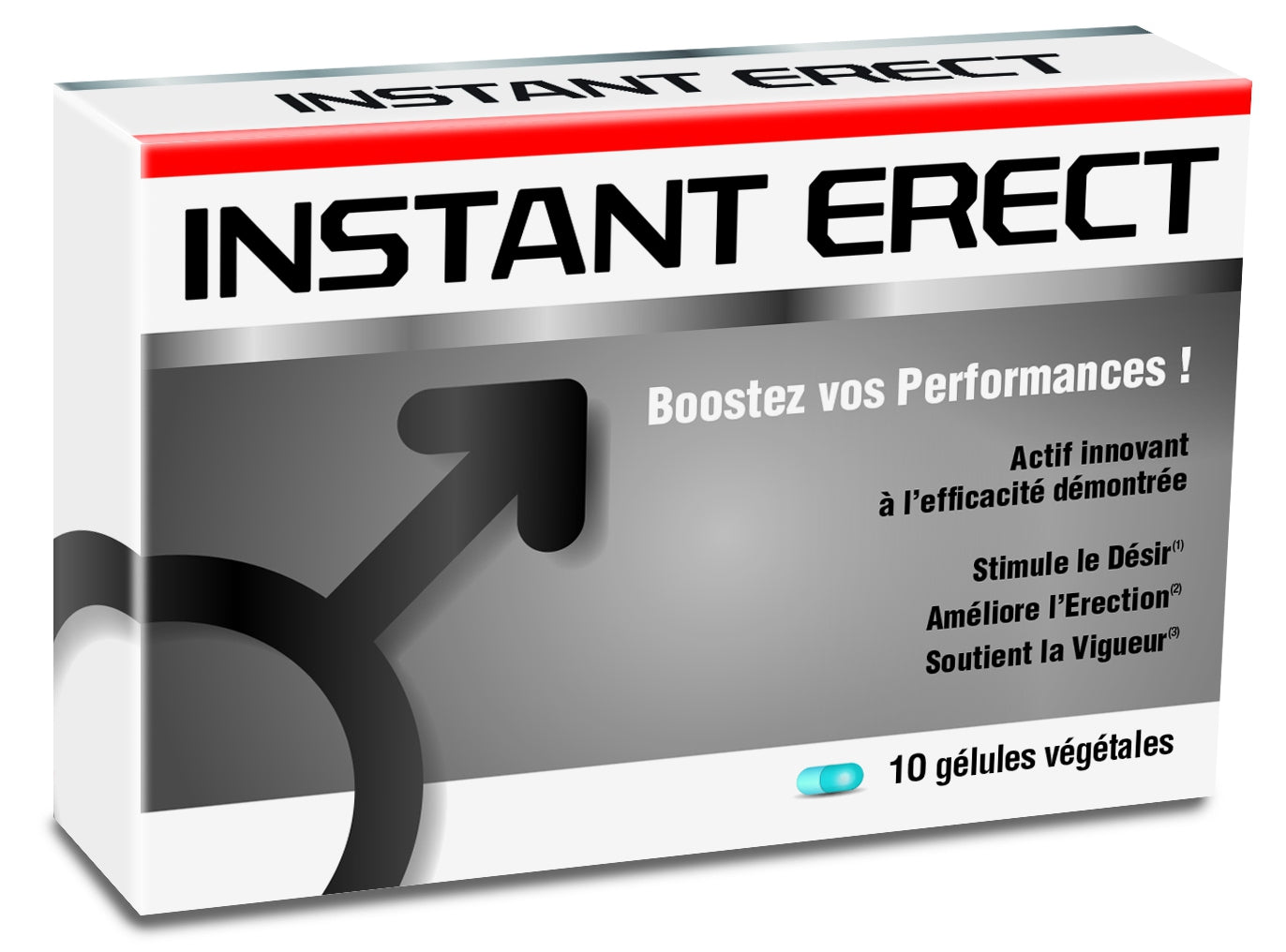 INSTANT ERECT 10 Gélules