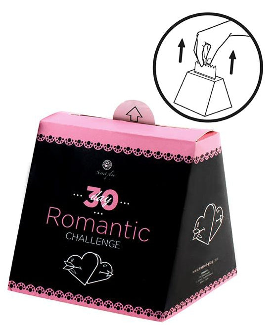 Jeu Cartes Défis ROMANTIQUE Challenge 30 jours