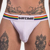 Jockstrap Barcode Pride Blanc