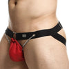 Jockstrap Ring & Chain Dngeon Rouge