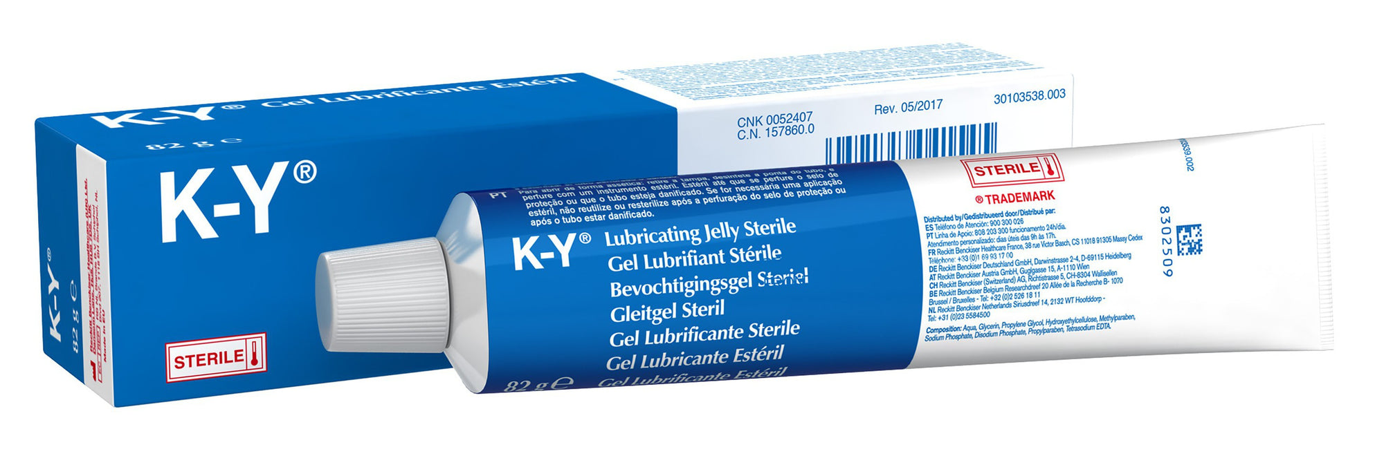 Gel stérile K-Y 82 gr.