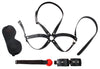 Kit d'Initiation BDSM OBEDIENCE 4 Pièces Noir