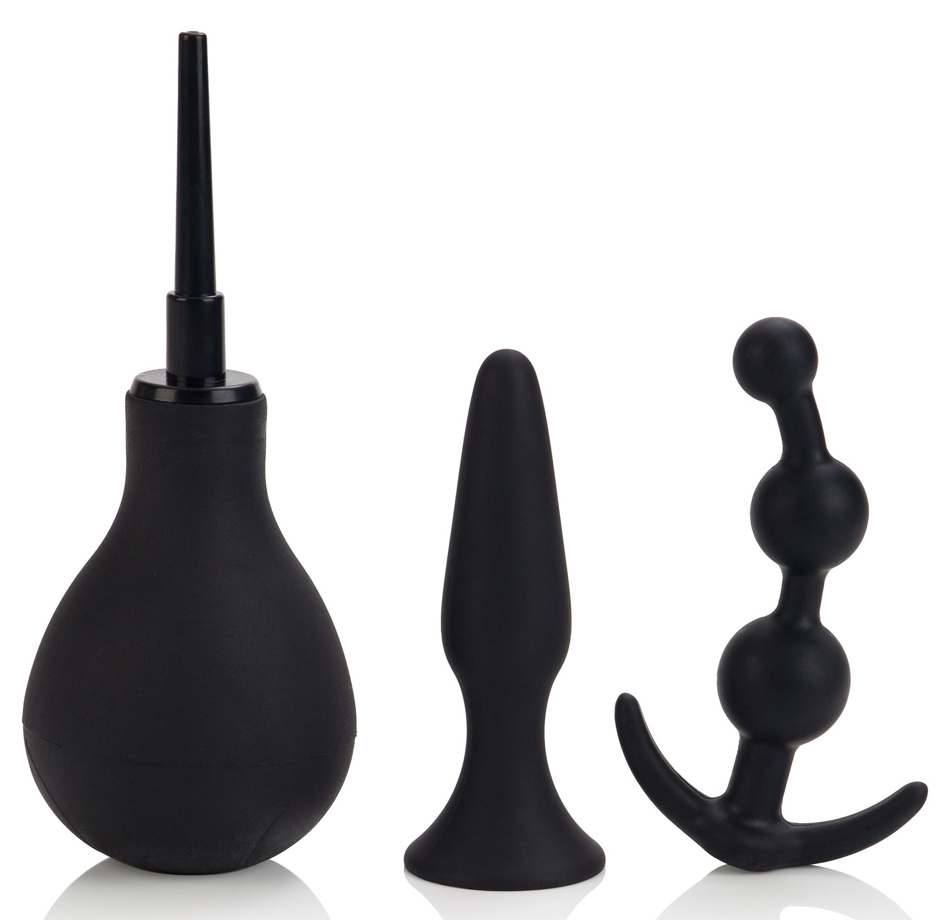 Kit Explorer Plairi Anal - Poire de lavement + plugs