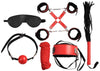 Kit Sm Secret Play 8 Pièces Noir-Rouge