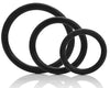 Lot de 3 cockrings Noir