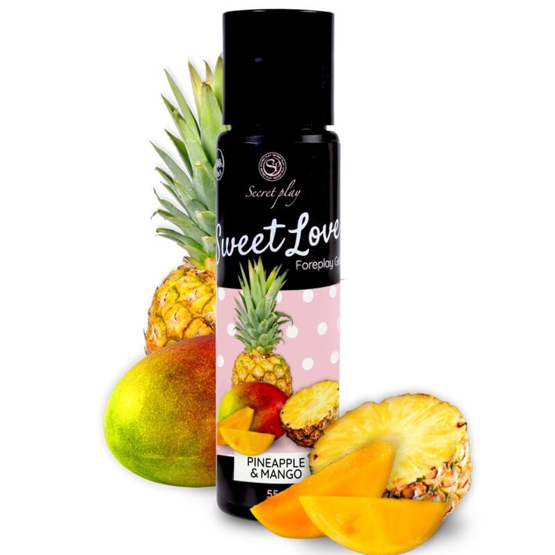 Lubrifiant comestible Sweet Love Ananas-Mangue 60ml