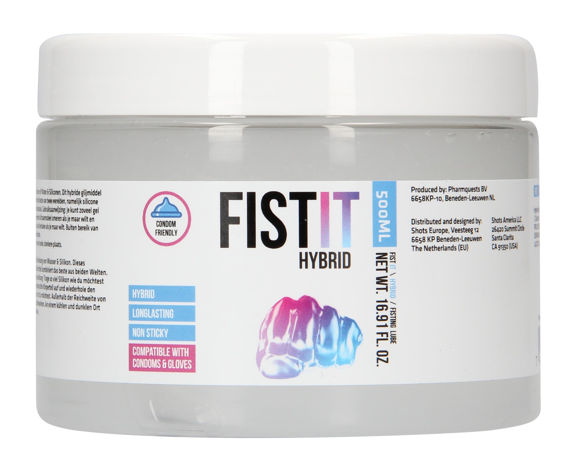 Lubrifiant Fist It Hybride 500ml