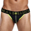 Jockstrap NEON MaleBasics Noir-Jaune