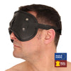 Masque en cuir rembourré Blind Up Noir