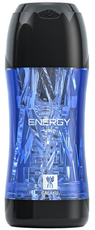 Masturbateur vibrant Energy Bleu