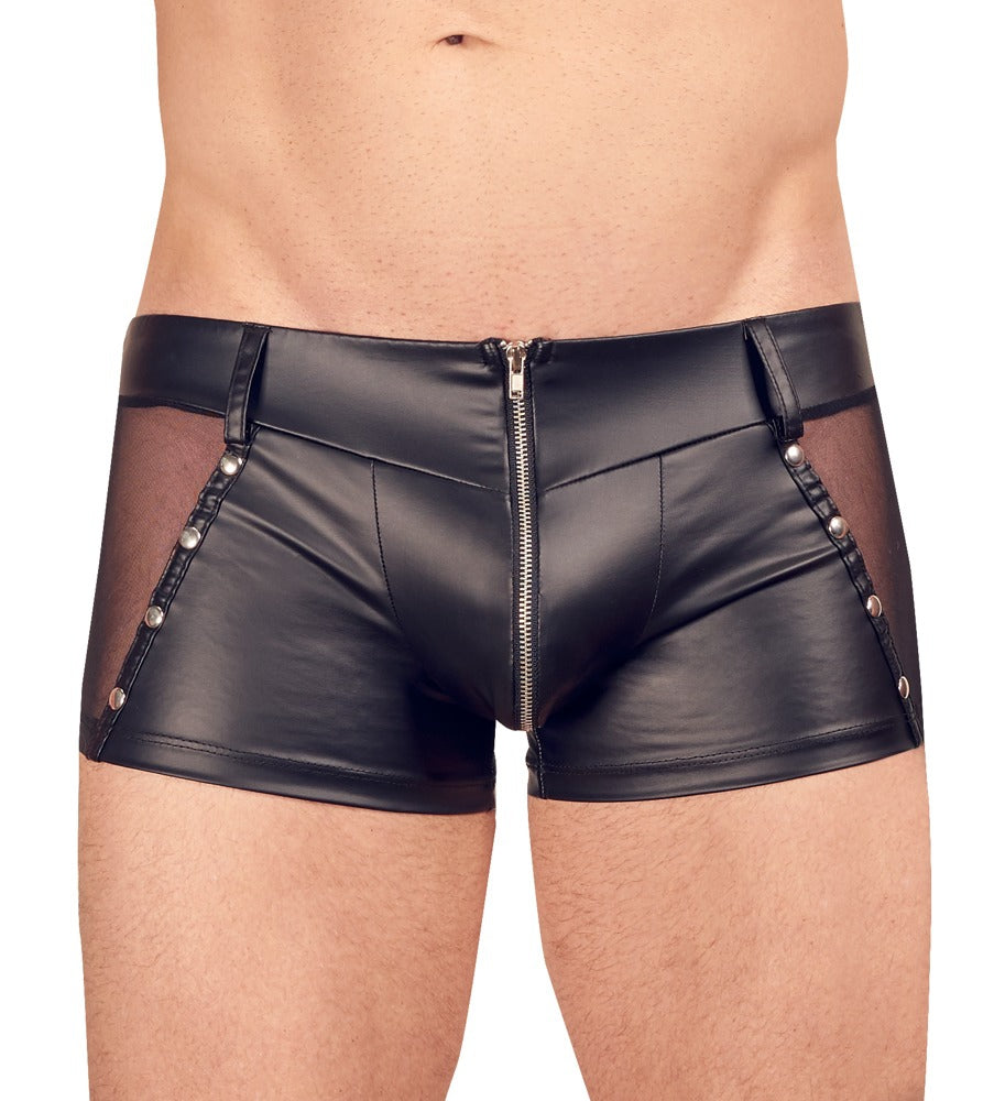 Boxer NAXIS Imitation Cuir Noir