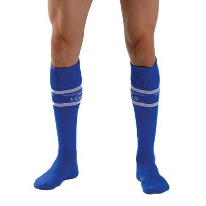 Chaussettes hautes URBAN FOOTBALL SOCKS Bleu-Blanc