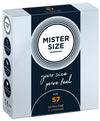 Préservatifs MISTER SIZE 57mm x3