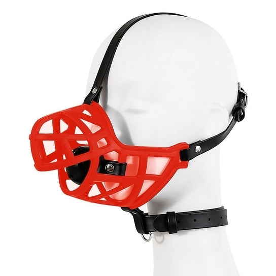 Muselière Sm MUZZLE STRAP Rouge