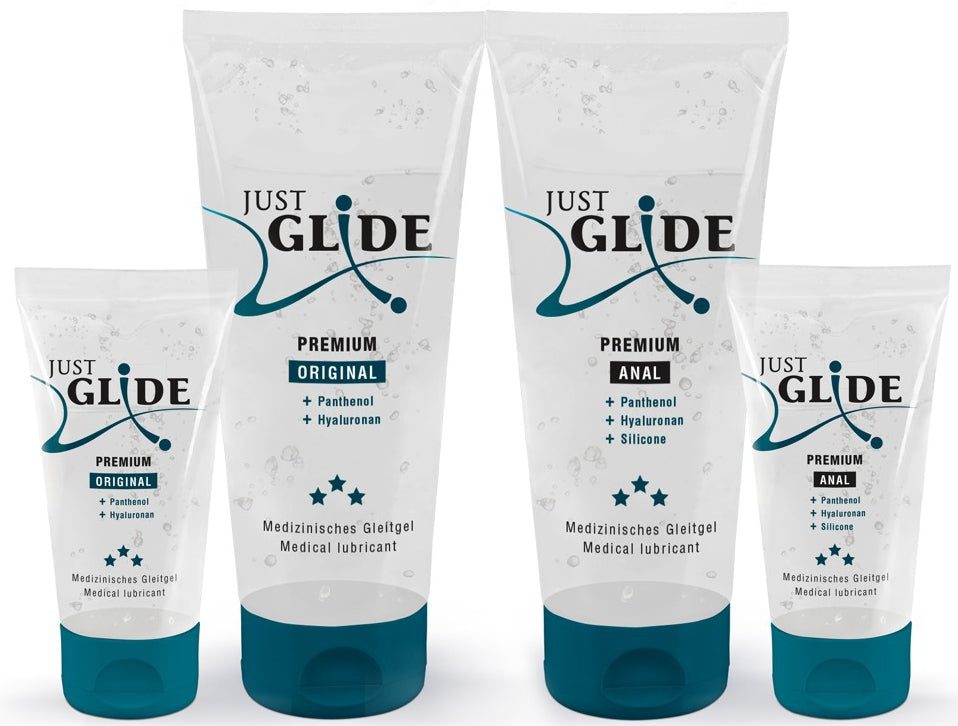 Pack Lubrifiants Premium Just Glide x4