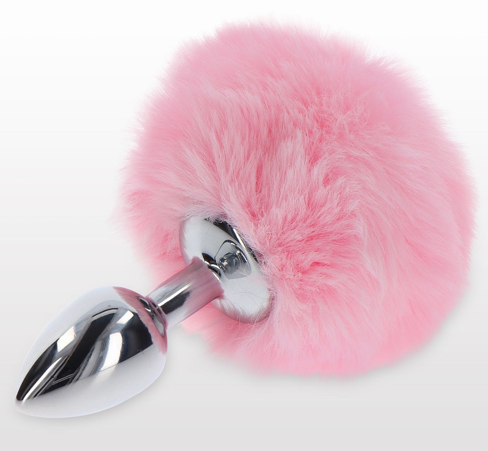 Plug Pompom 6 x 2.7cm Rose