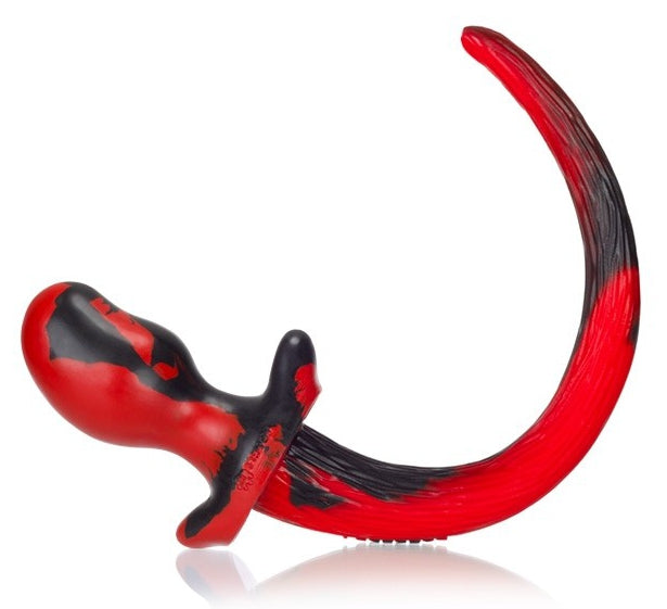 Plug Queue Puppy Tail Beagle 9.5 x 5 cm Rouge